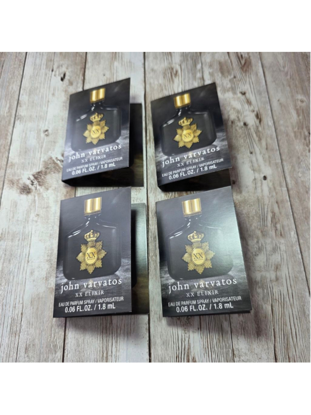 Men's John Varvatos XX Elixir Grooming Samples